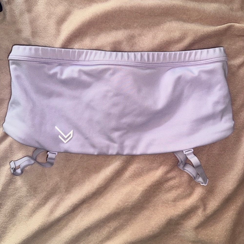 Oner Active Lavender Strapless Sports Bra with Removable Straps - Picture 2 of 2